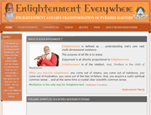 Tablet Screenshot of enlightenmenteverywhere.org